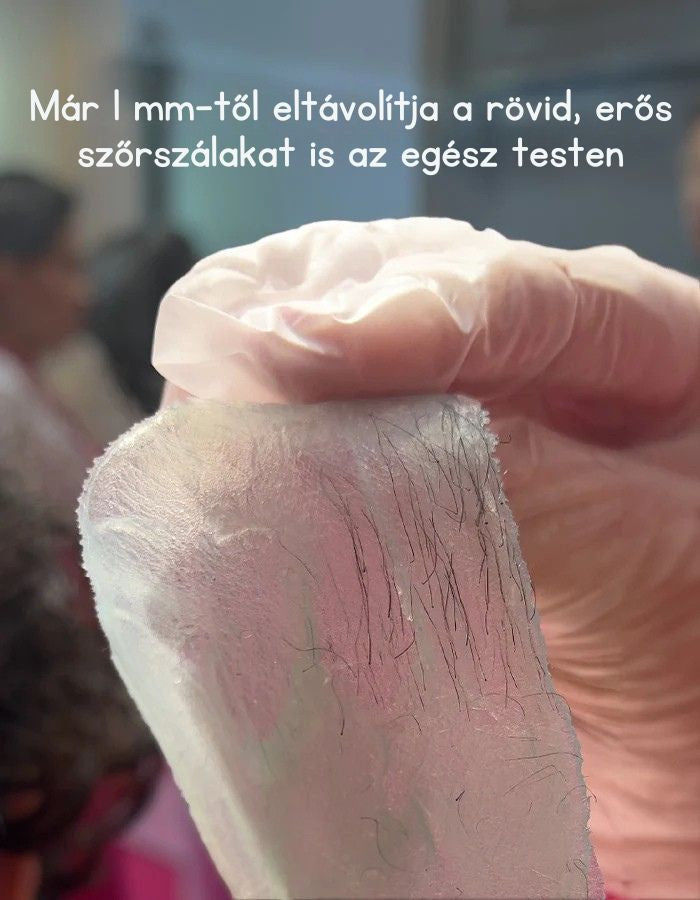 Aloe Vera gyanta otthonra Pink Cosmetics használat közben