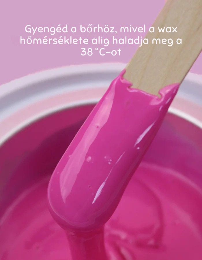 gyanta felvitele otthonra Pink Cosmetics Berry wax
