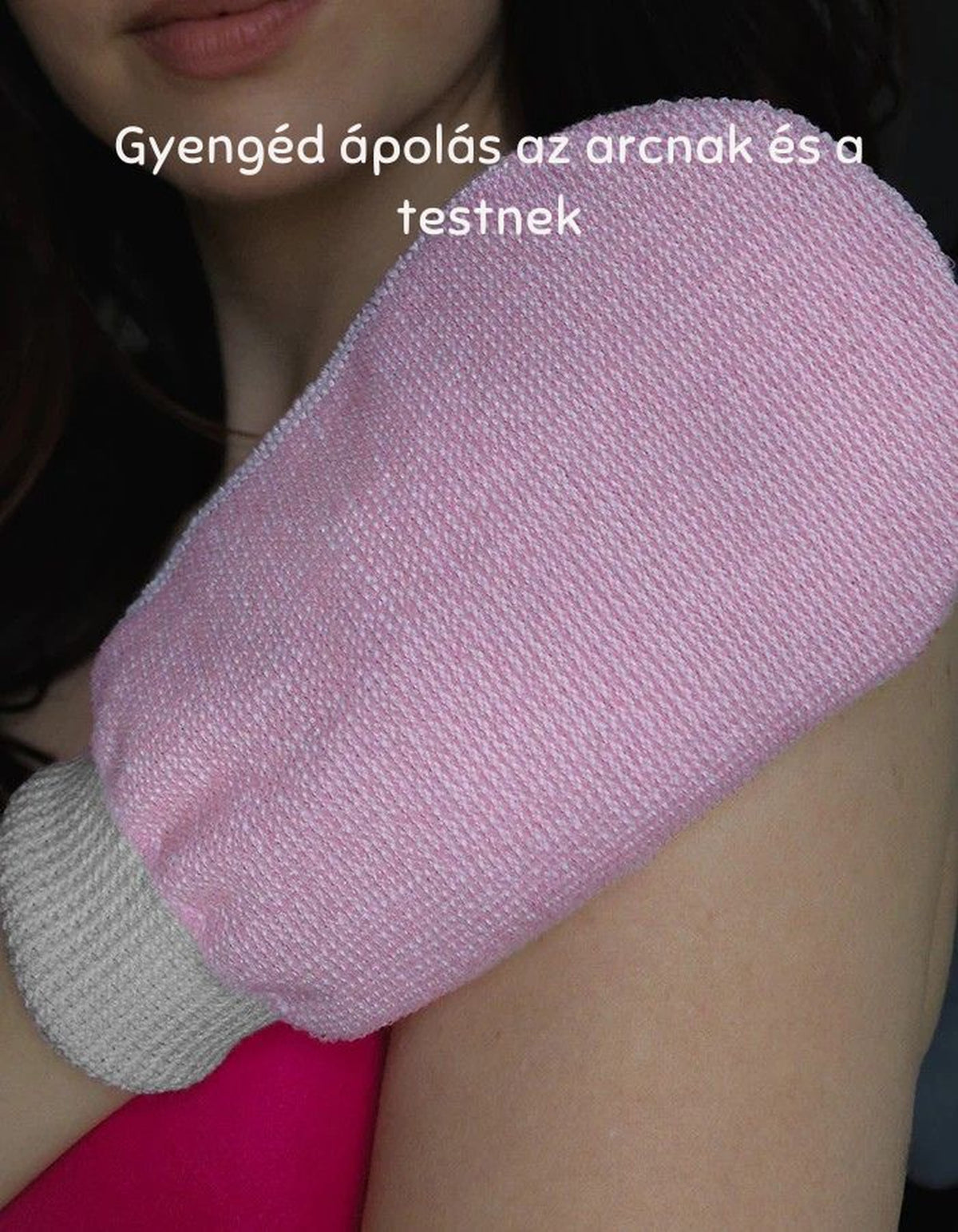 Hámlasztó kesztyű – Pink – használati bemutató