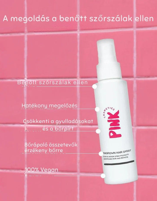 Ingrown Hair Spray – Benőtt szőrszálak ellen – fő előnyök