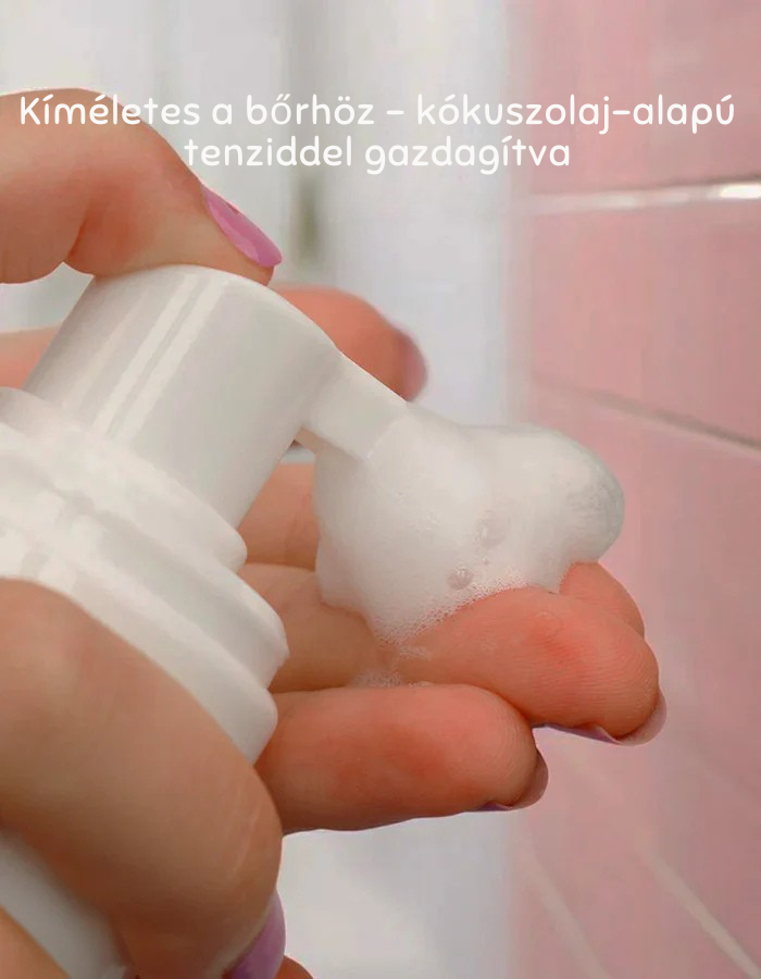 bőr előkészítése gyantázáshoz tisztítóhabbal