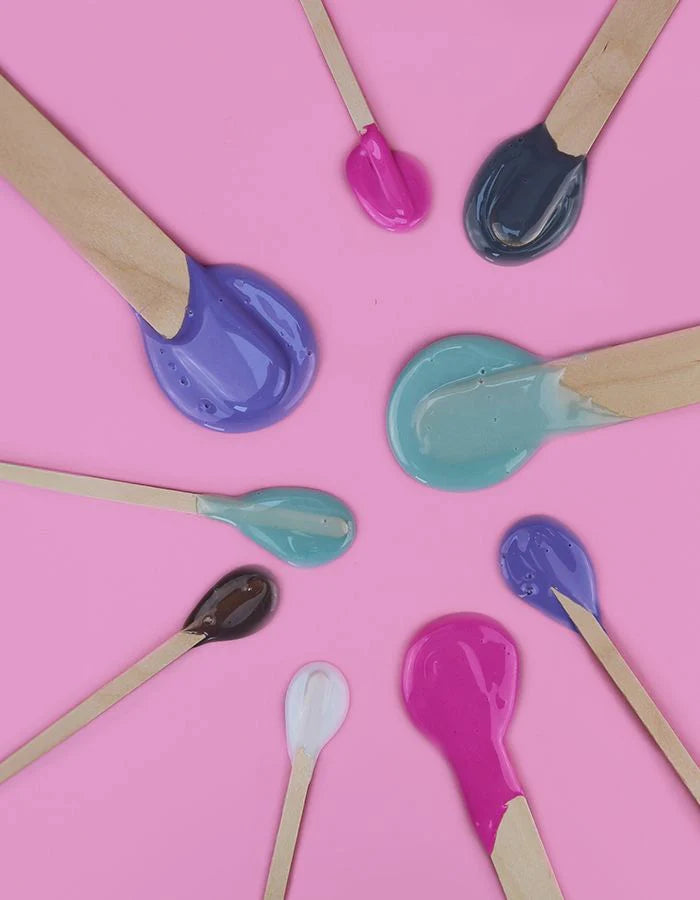 különböző spatulák gyantázáshoz otthoni használatra